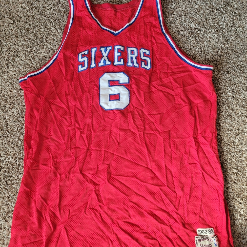 Authentic Julius Ervin Sixers Jersey